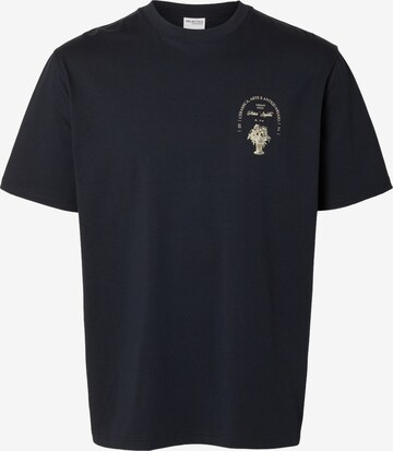 SELECTED HOMME T-Shirt 'Aries' in Blau: predná strana