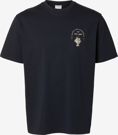 SELECTED HOMME قميص 'Aries' بـ بيج / أزرق ليلي, عرض المنتج