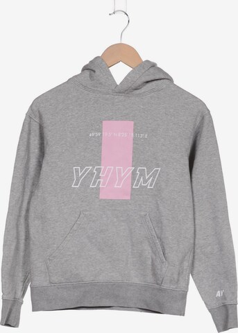 ABOUT YOU Sweatshirt & Zip-Up Hoodie in XS in Grey: front