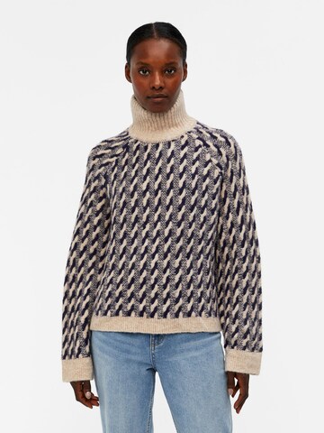 OBJECT Sweater 'Alida' in Beige: front