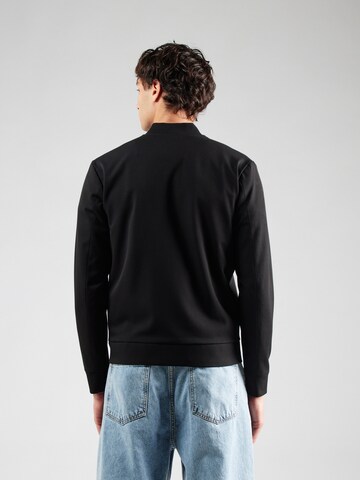 Les Deux Regular Fit Sweatjacke in Schwarz