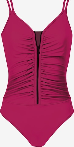 SUNFLAIR Swimsuit 'Color Up' in Pink: front