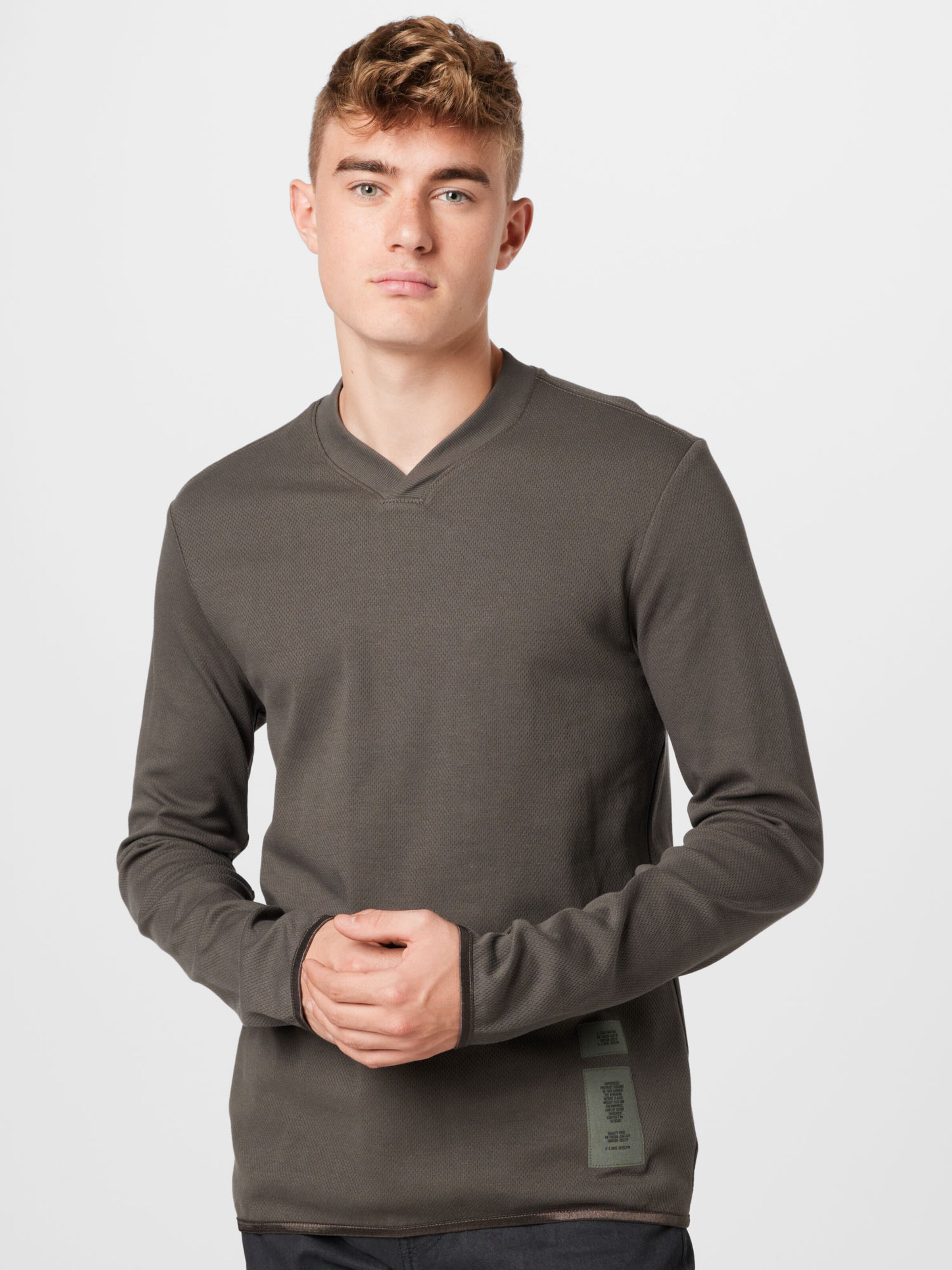 Männer Shirts G-Star RAW Shirt 'Tweeter' in Dunkelgrau - DB18699 Männer Shirts G-Star RAW Shirt 'Tweeter' in Dunkelgrau - DB18699
