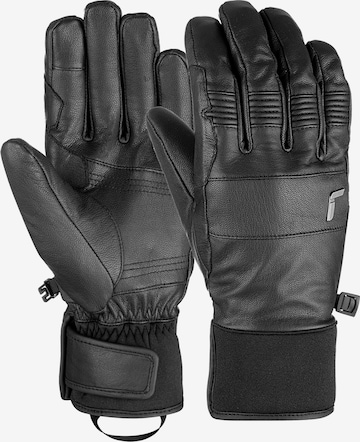 REUSCH Athletic Gloves 'Cooper' in Black: front