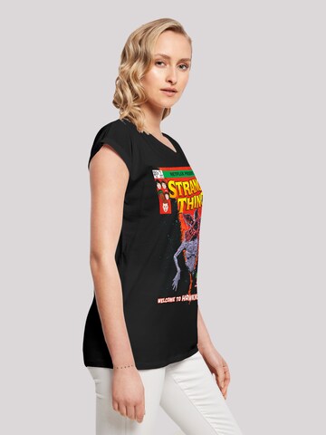 F4NT4STIC Shirt 'Stranger Things Comic Cover Netflix TV Series' in Black