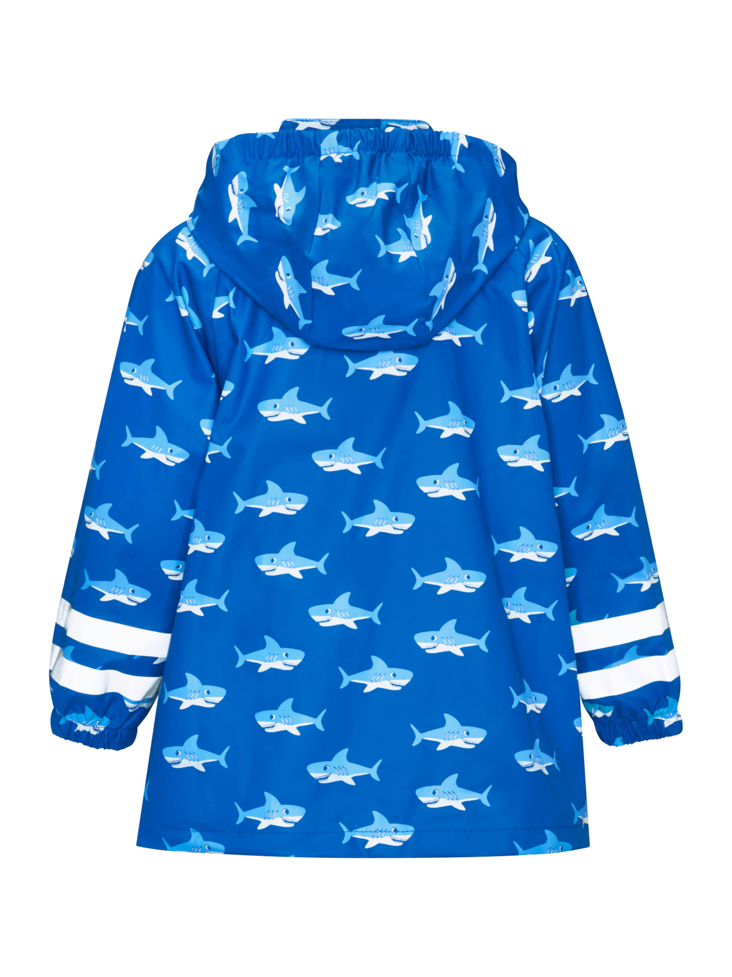 PLAYSHOES Functionele jas 'HAI ALLOVER' in Blauw