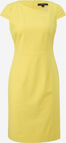 COMMA Dress in Yellow: front