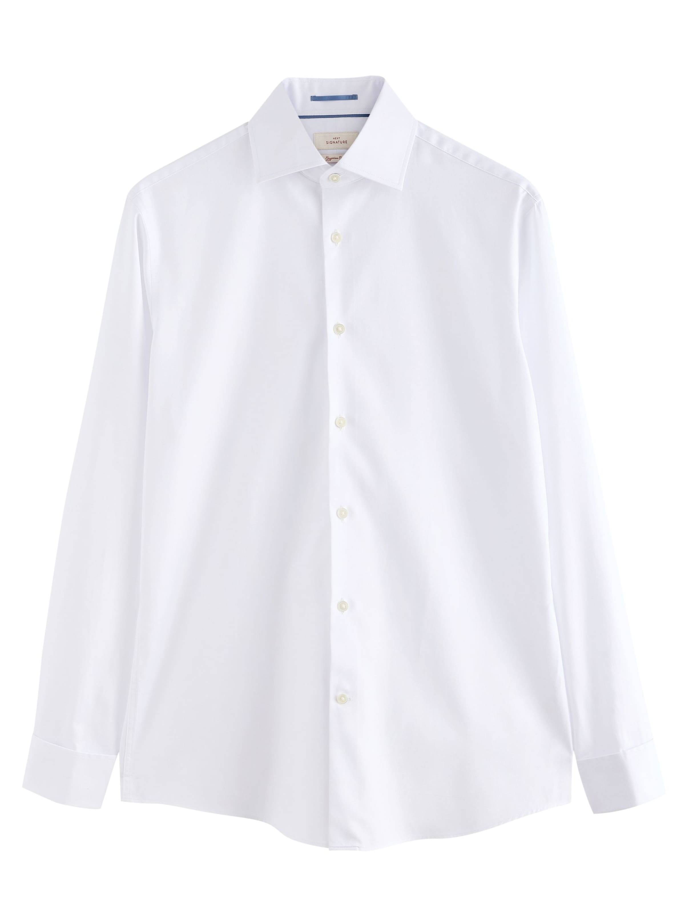NextRegular Fit Poslovna košulja - bijela boja: prednji dio