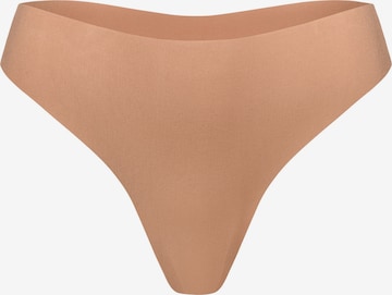 Erlich Textil - Tanga em castanho: frente