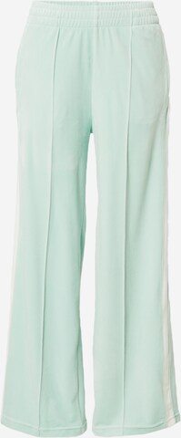 Juicy Couture White Label Wide Leg Hose 'May' in Grün: predná strana