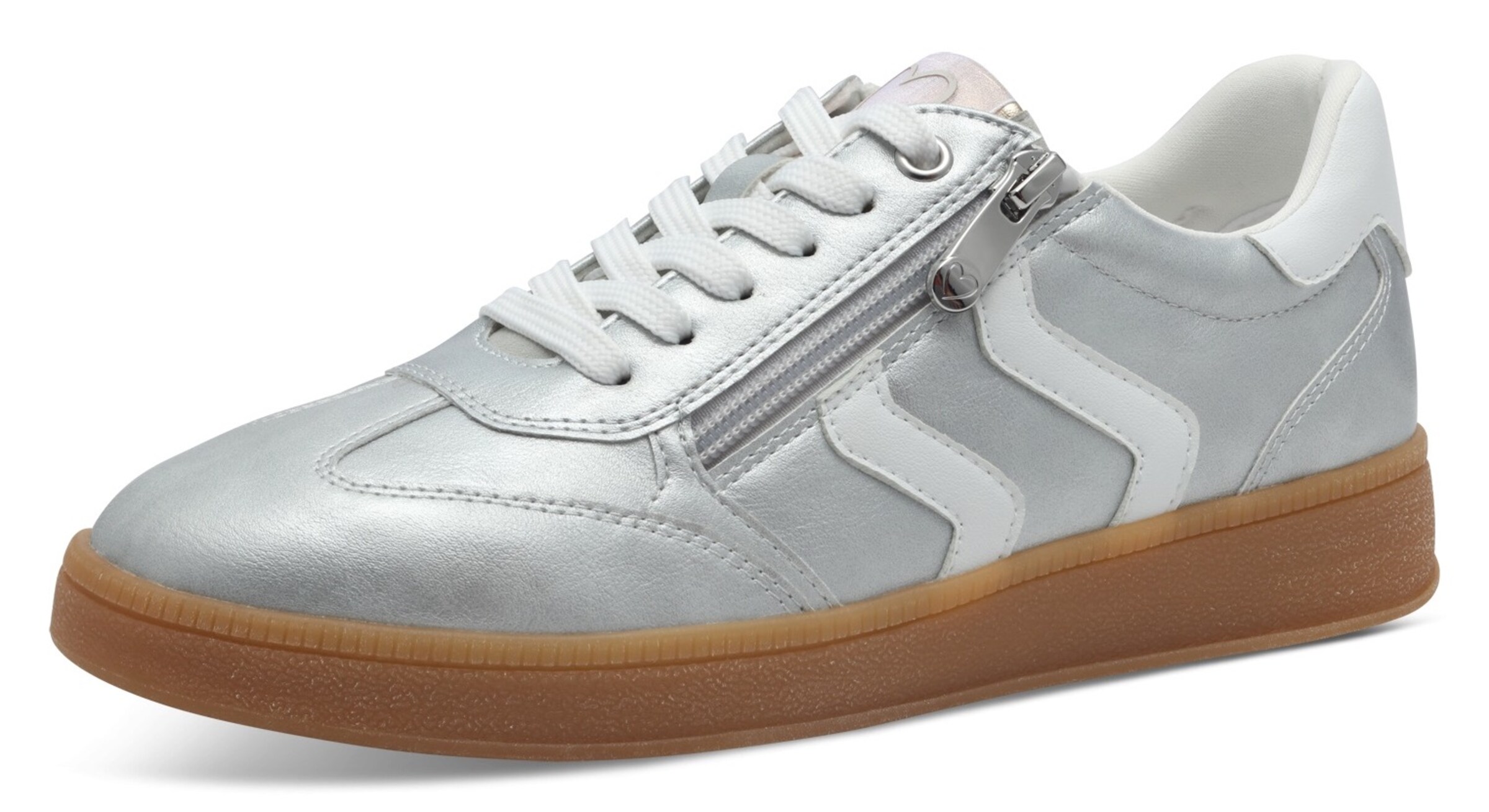 MARCO TOZZI Sneaker low in Silber: Vorderseite