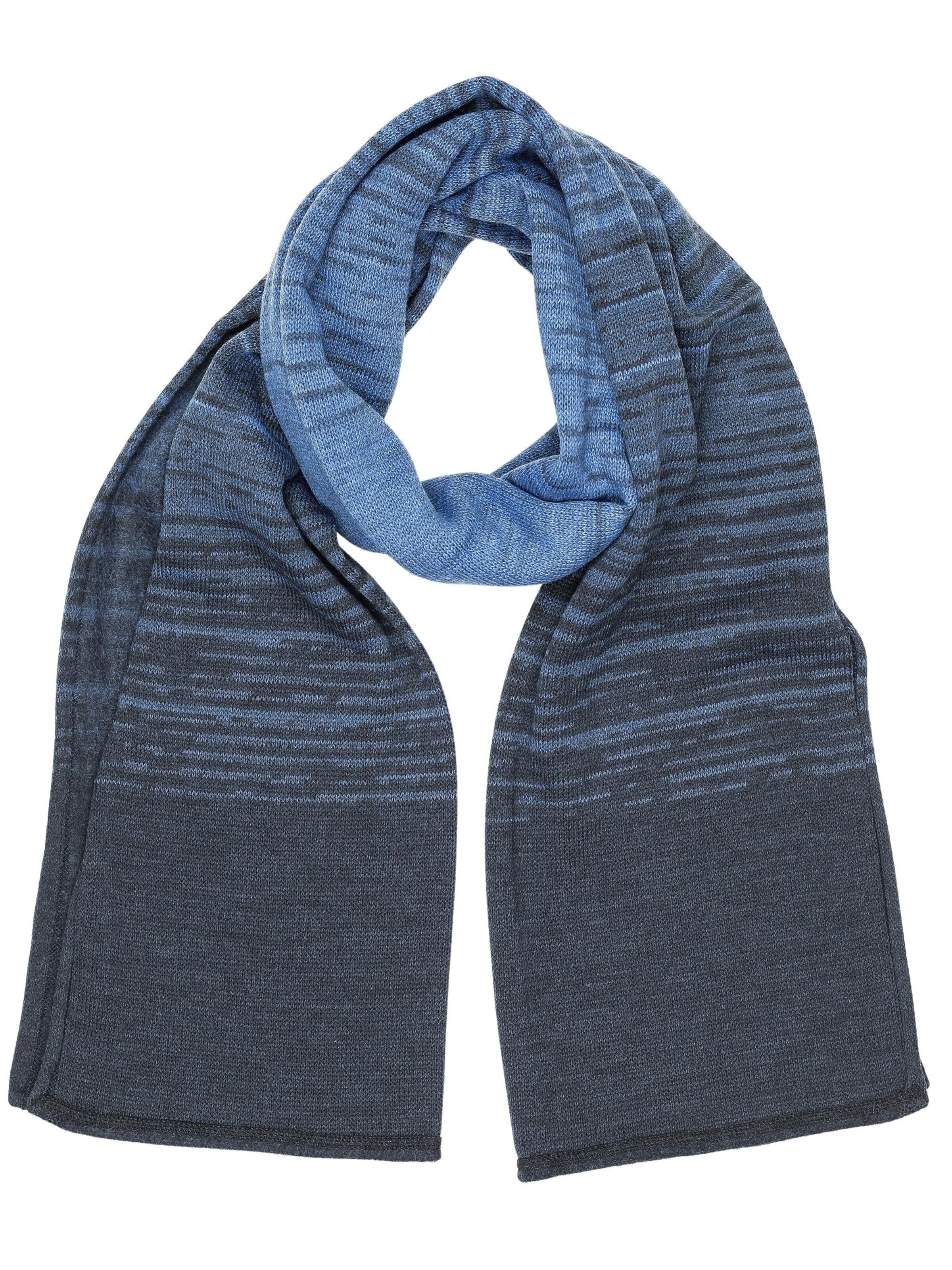 COLLEZIONE ALESSANDRO Scarf 'Zugspitze' in Blue
