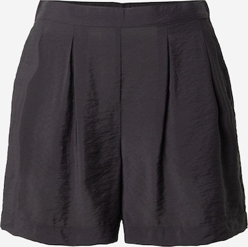 VERO MODA Wide Leg Laskoshousut 'VMJOSIE' värissä musta: etupuoli