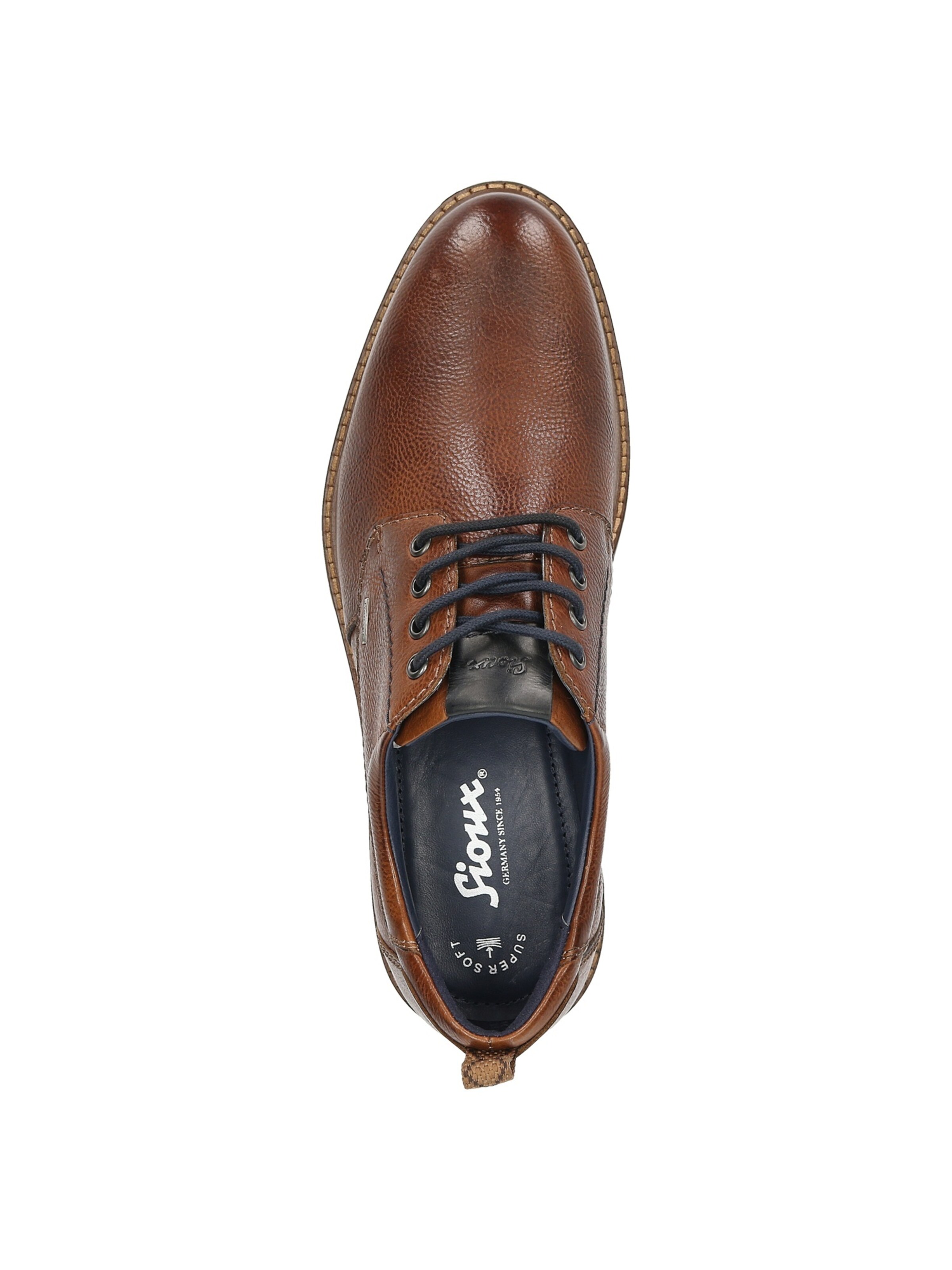 SIOUX Lace-Up Shoes 'Rostolo-700' in Brown