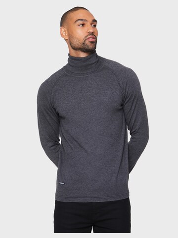 Threadbare Pullover 'Lance' in Grau: Vorderseite