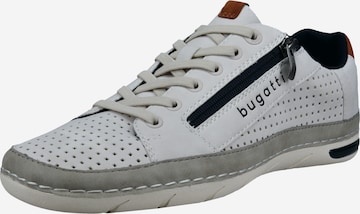 bugatti Schnürschuh in Weiß: Vorderseite