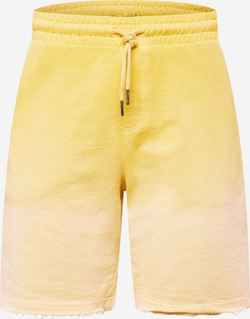 Only & Sons Regular Pants in Yellow: front