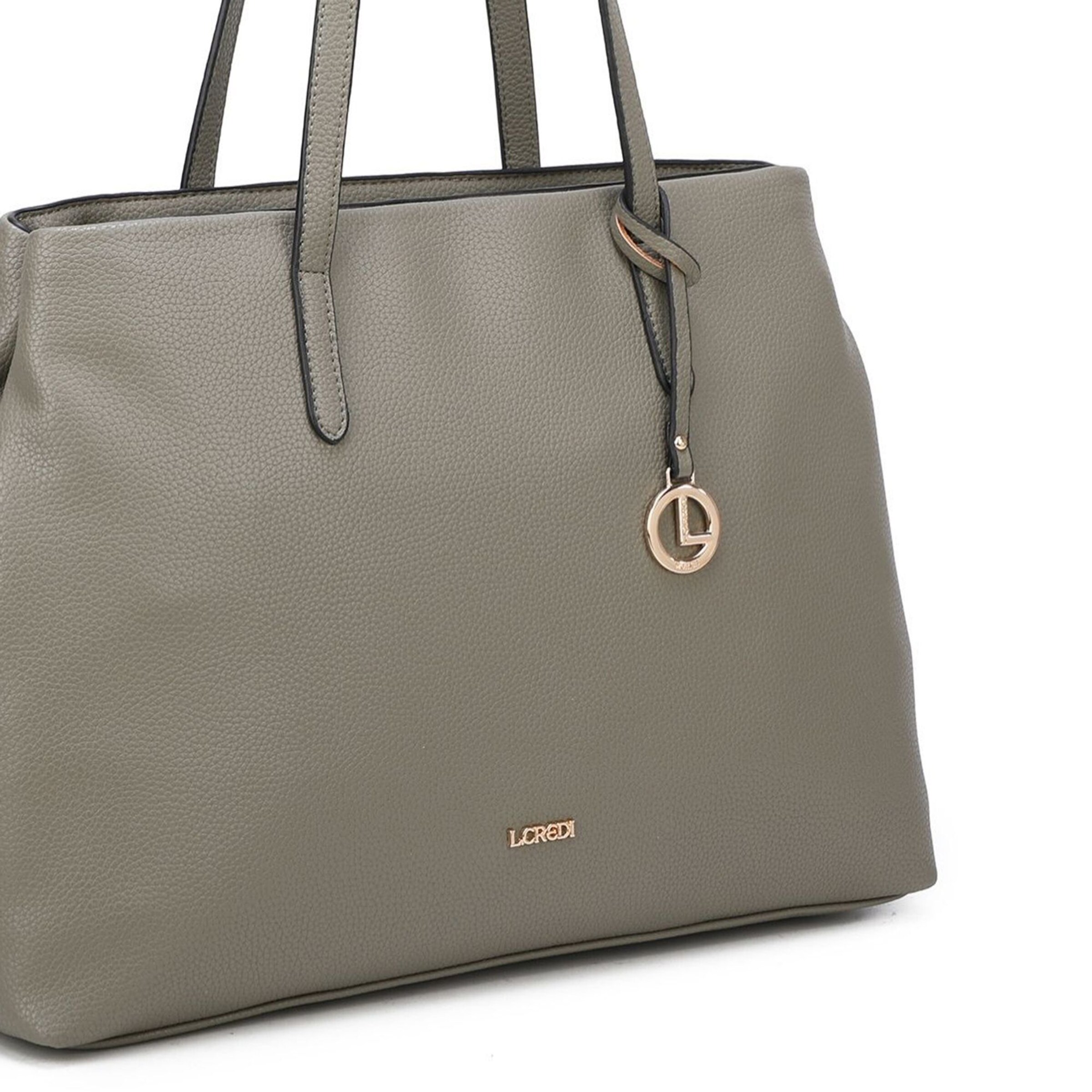 L.CREDI Shopper 'Polly' in Grün