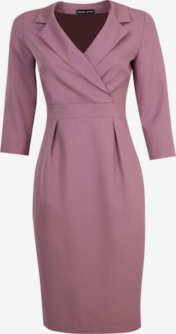 Awesome Apparel Dress in Pink: front