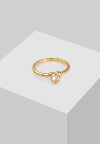 ELLI Ring Herz in Gold