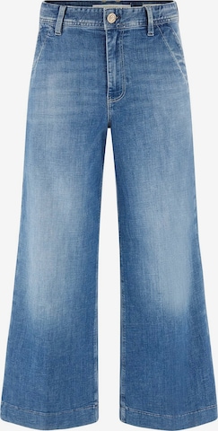 GUESS Wide leg Jeans 'Dakota' in Blue: front