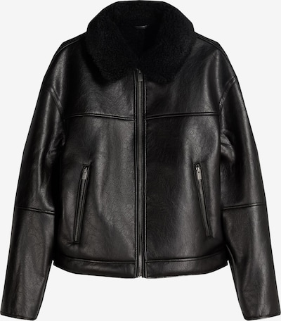 Bershka Välikausitakki värissä musta, Tuotenäkymä