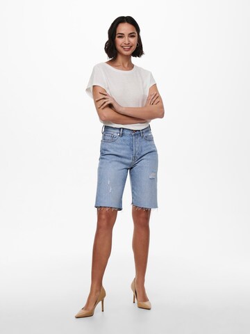 ONLY Regular Shorts 'ONLFINE' in Blau