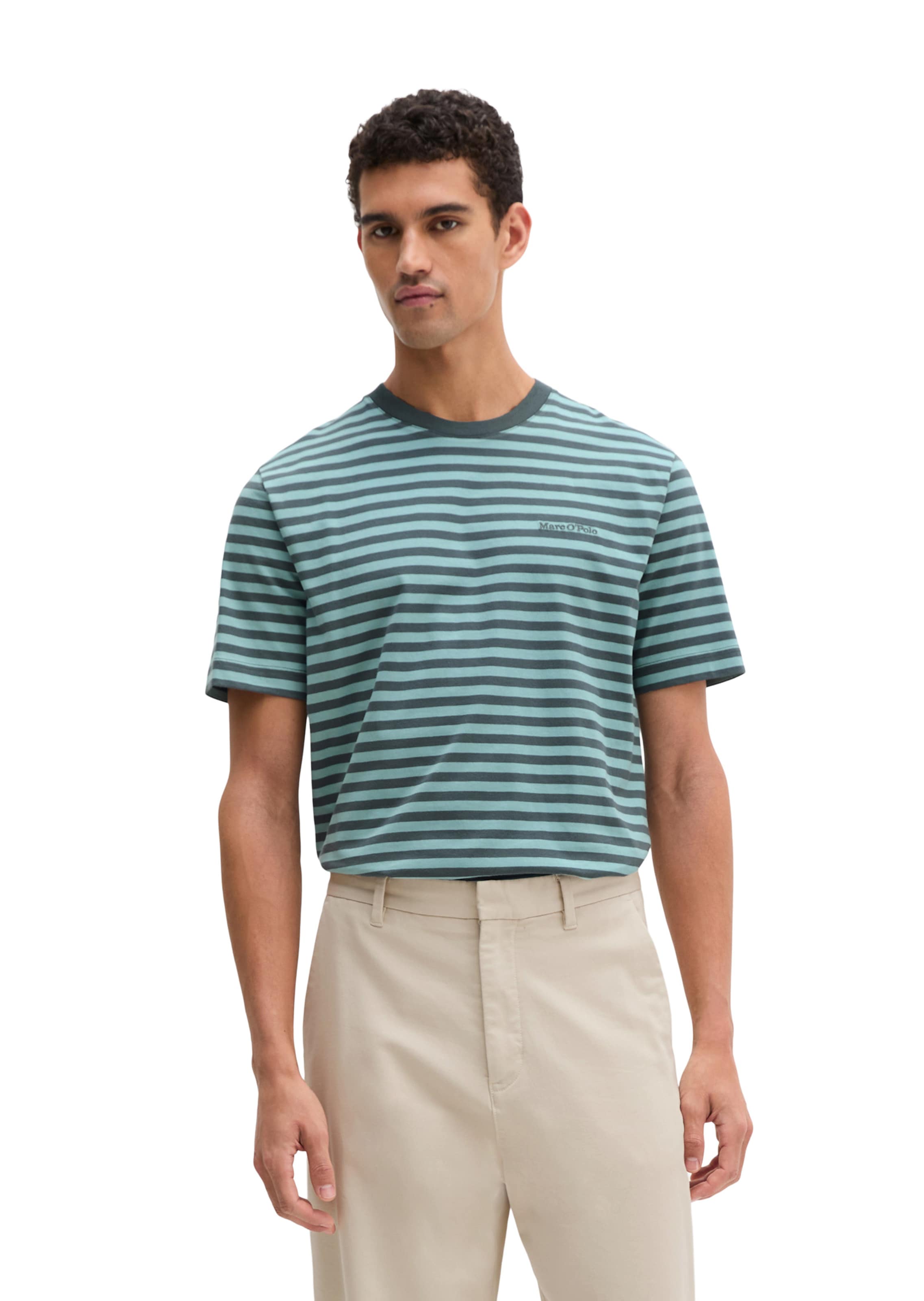 Marc O'Polo T-Shirt in Grau: Vorderseite