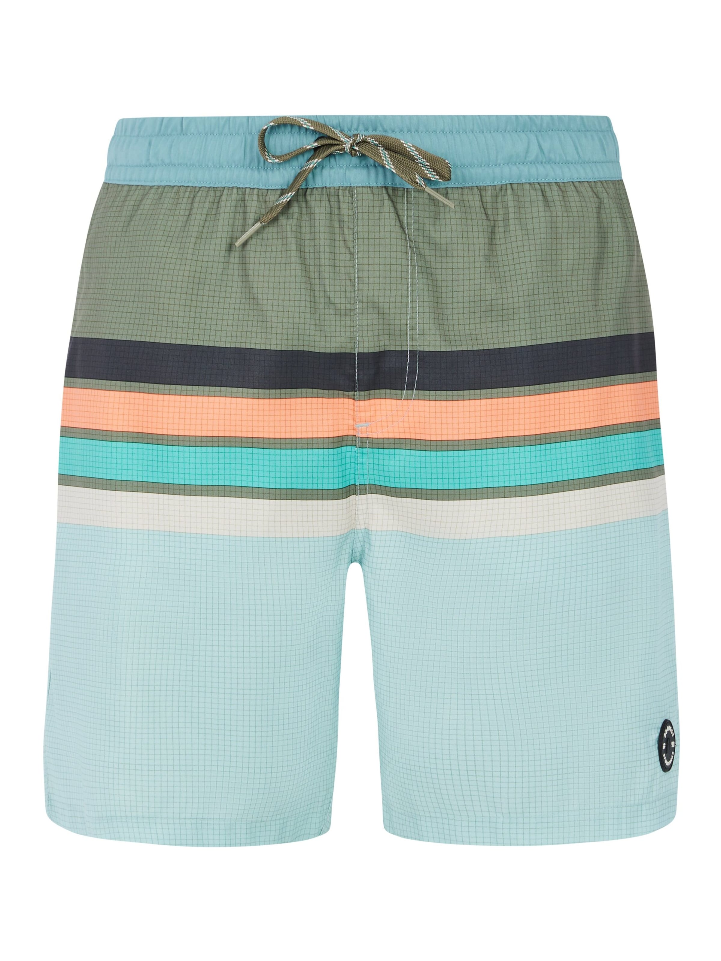 PROTEST Swimming shorts 'PRTAvik' in Green: front