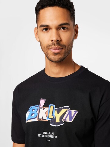 T-Shirt 'Brklyn' MT Upscale en noir