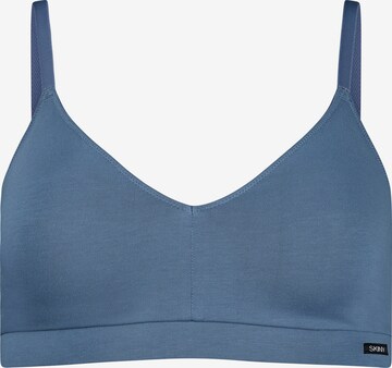 Bustier Soutien-gorge Skiny en bleu : devant