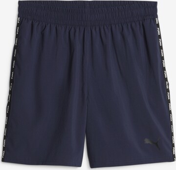 PUMA Regular Sportbroek in Blauw: voorkant