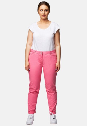willE Loosefit 5-Pocket-Jeans in Pink: predná strana