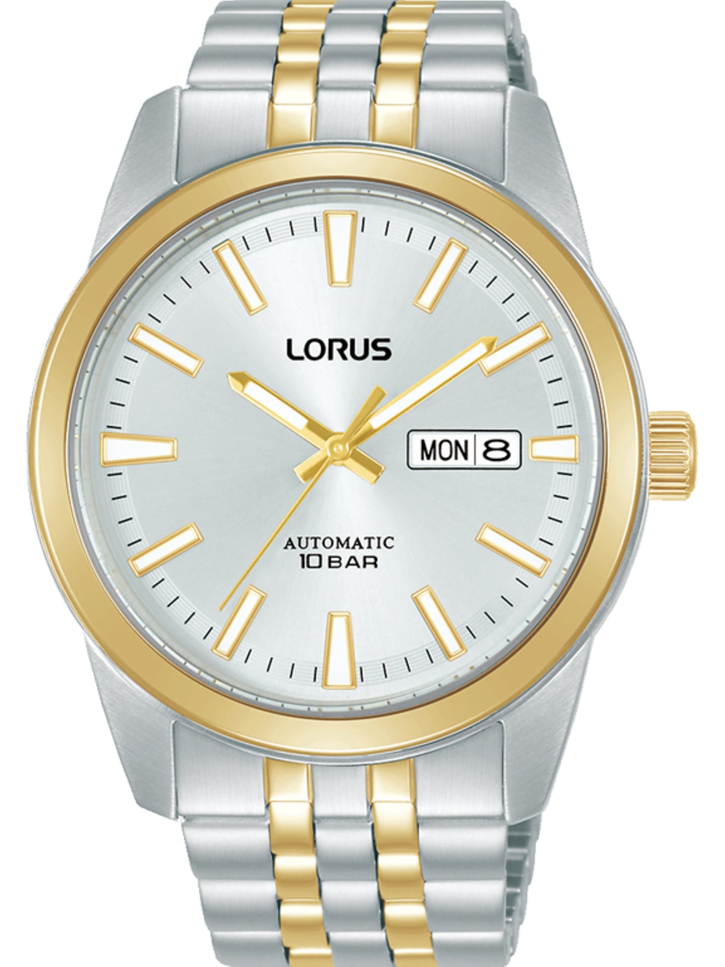 LORUS Analog Watch in Silver: front