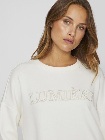 Sweat-shirt VILA en blanc
