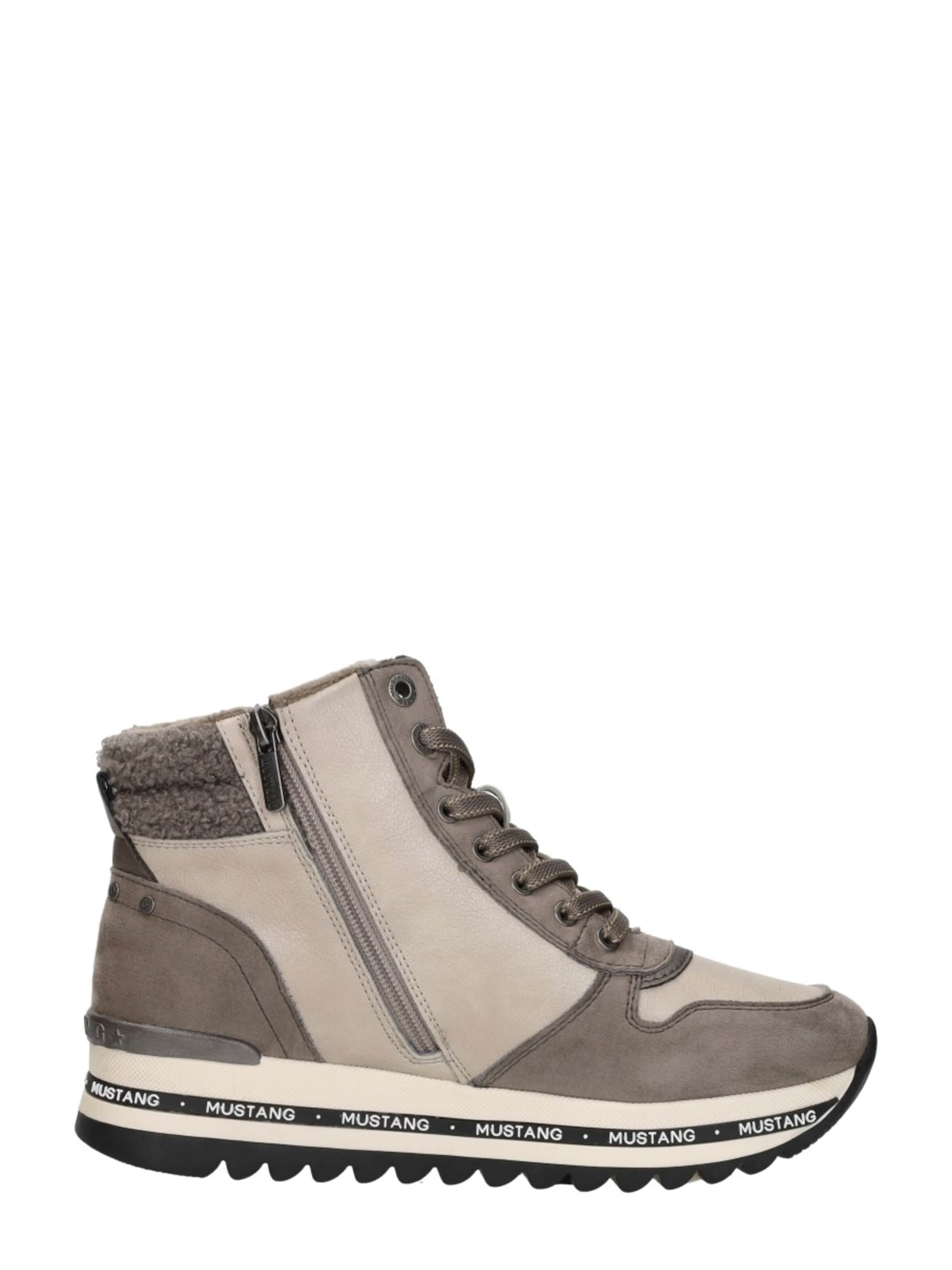 MUSTANG Sneakers laag 'Sneakers Hoog' in Grijs
