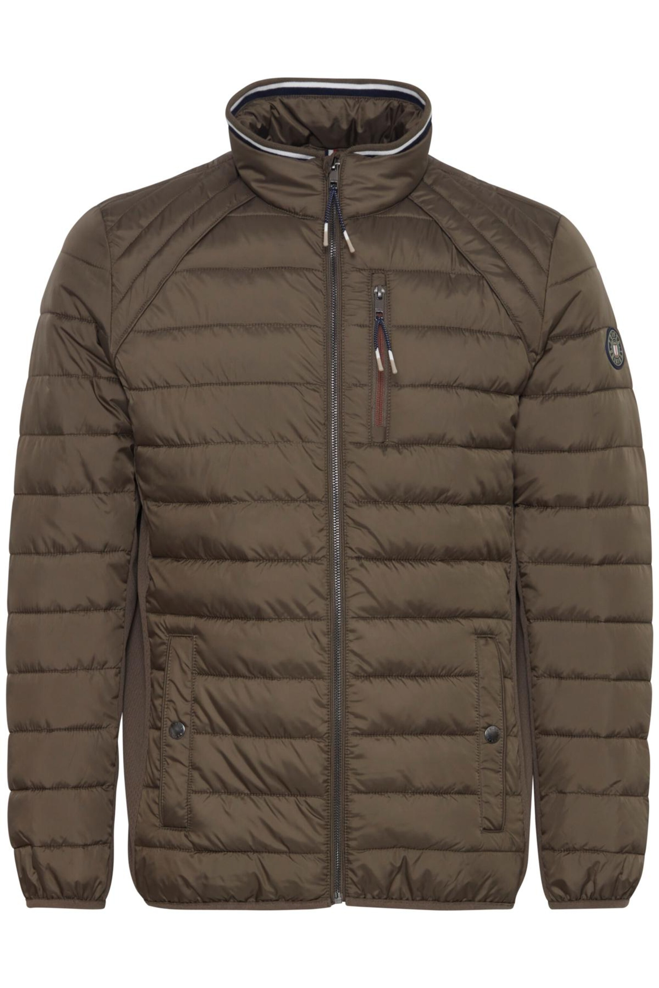 FQ1924 Tussenjas ' FQJacob ' in Bruin: voorkant