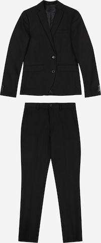 Jack & Jones Junior - Traje 'JPRSolar' en negro: frente