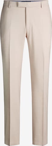 Coupe slim Pantalon à plis 'Blayr' JOOP! en beige : devant