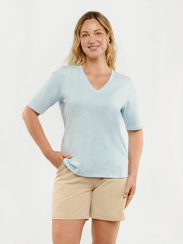 Liberte Essentiel - Top ' ULLA ' em azul: frente