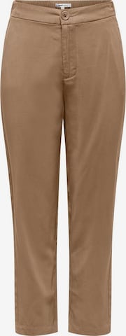 ONLY Regular Pants in Brown: front