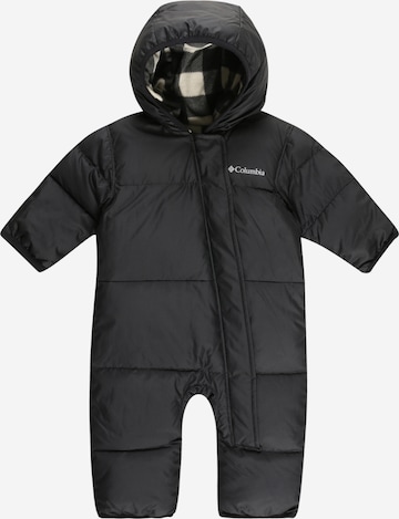 COLUMBIA - Fato funcional 'Snuggly Bunny' em preto: frente