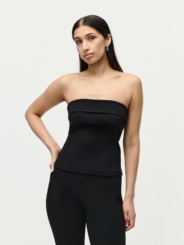 LeGer by Lena Gercke Top 'Dunja' in Zwart: voorkant