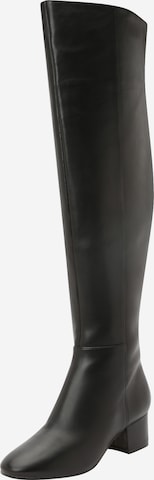 GUESS - Botas sobre la rodilla 'SACHA' en negro: frente