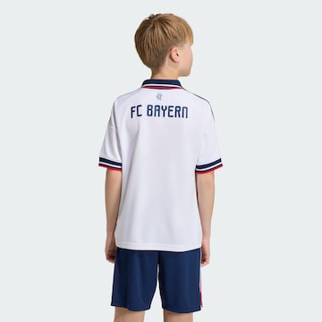 ADIDAS PERFORMANCE Функционална тениска 'FCB' в бяло
