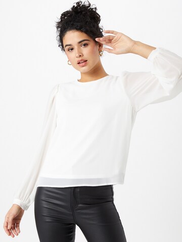 Camicia da donna 'Mila' di OBJECT in bianco: frontale