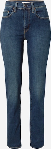 LEVI'S ® regular Jeans '724 High Rise Straight' i blå: forside