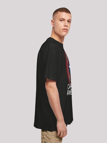 T-Shirt 'Captain America' F4NT4STIC en noir
