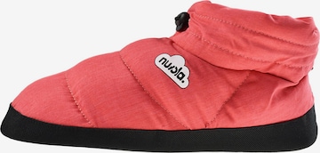 Nuvola. Slippers 'Boot Home Marbled' in Orange: front