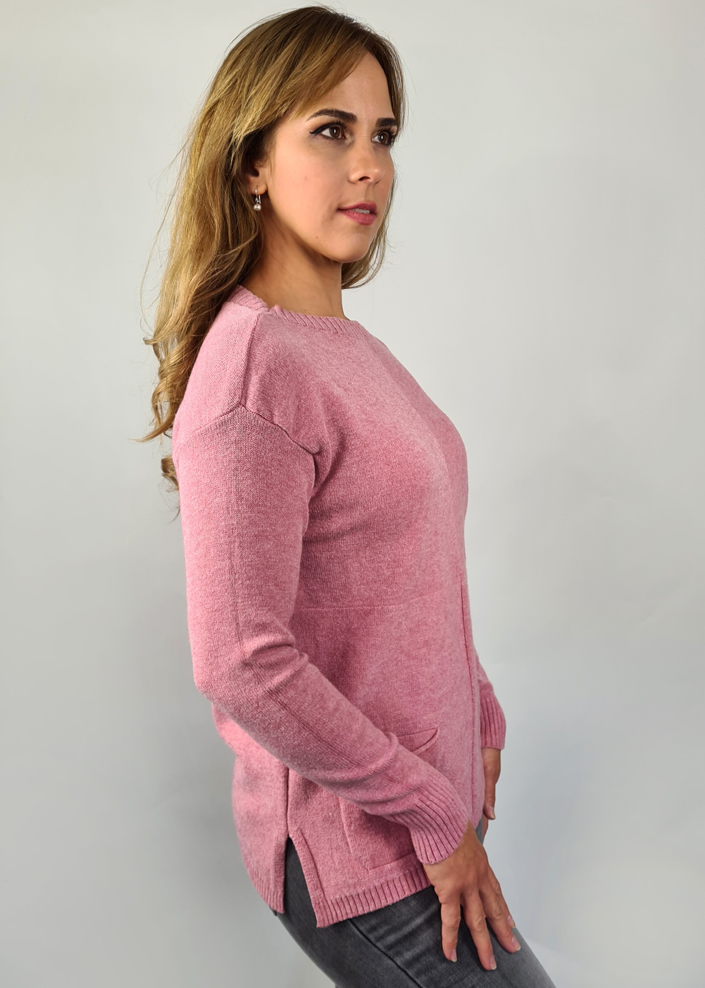 Frauen Pullover & Strick Heimatliebe Pullover in Pink, Rosa - WG31542